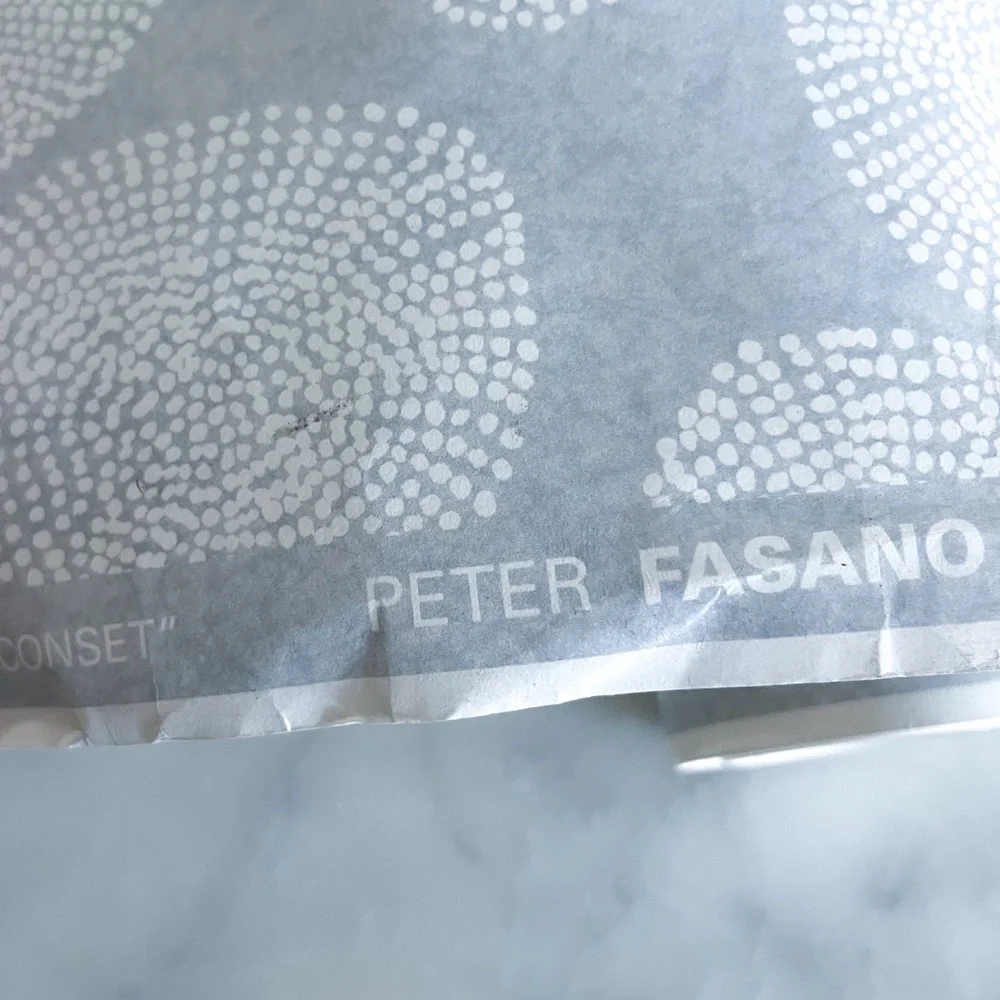 Peter Fasano Hand Printed Wallpaper 210110 Sconset Sea Salt 27”x 38” Coastal